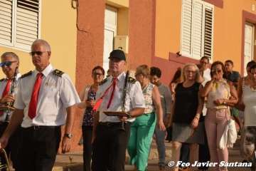 El Caracol despide sus fiestas con procesión y espectáculo musical (Foto Francisco Javier Santana)